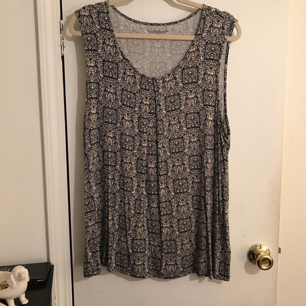 Craft and barrow brown and tan tank.